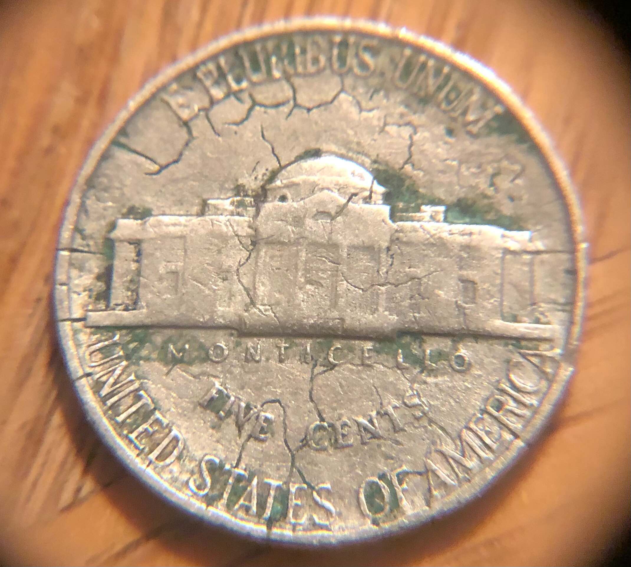 Cracked-1940-Jefferson,-Bad-Planchet,-Or-Damaged?