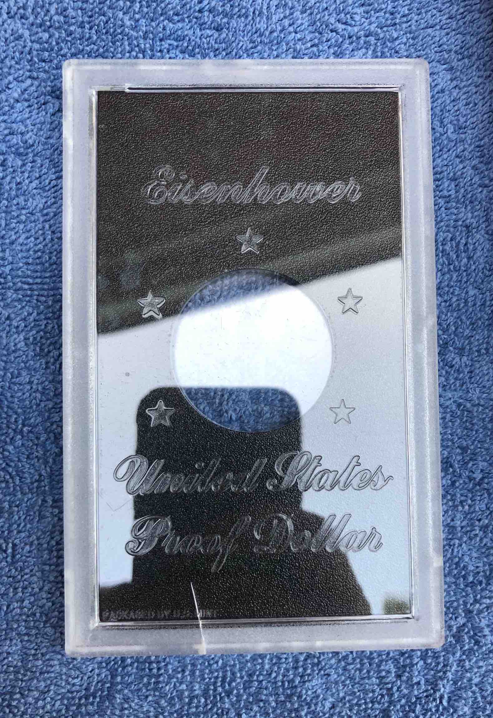 Free---Two-US-Mint-Eisenhower-40%-Proof-Holders