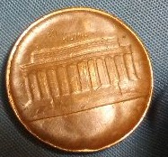 Penny-With-Reverse-Image-On-Front-And-Back-No-Year