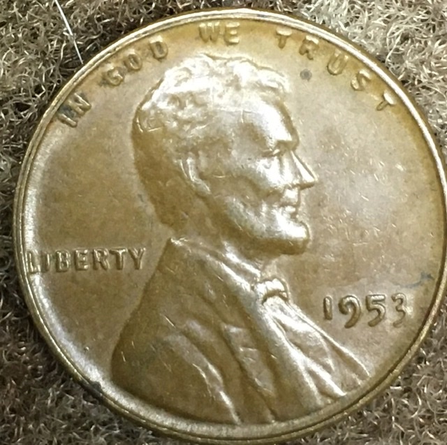 1953-Wheat-Penny-Error-Or-Misstrike?