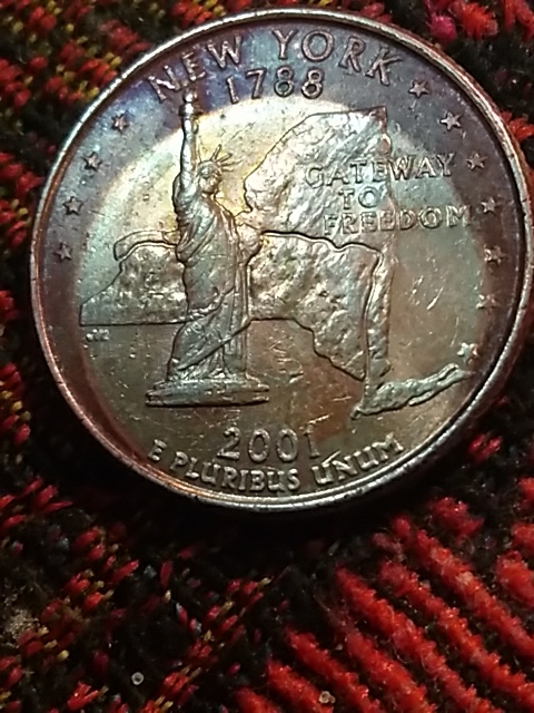 Abnormal-New-York-Quarter,-Roosevelt-Dime,-Jefferson-Nickel,-Lincoln-Penny