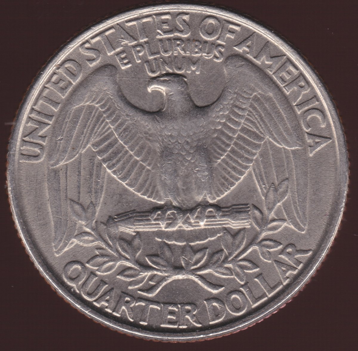 1996-P-US-Quarter-Die-Crack-Beak-To-Rim