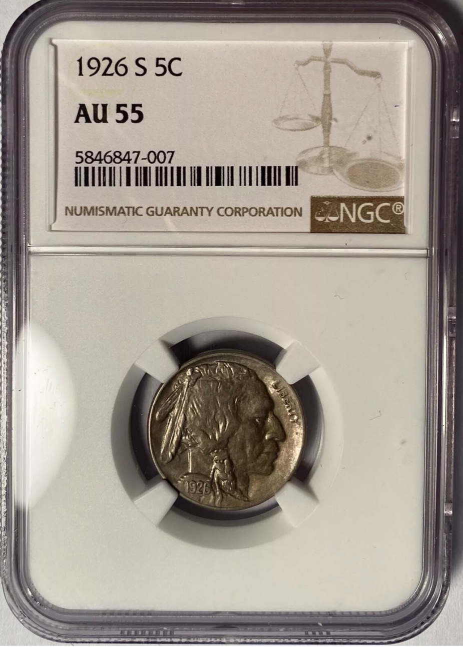 Opinions...-1926-S-Buffalo-Ni-NGC-AU-55