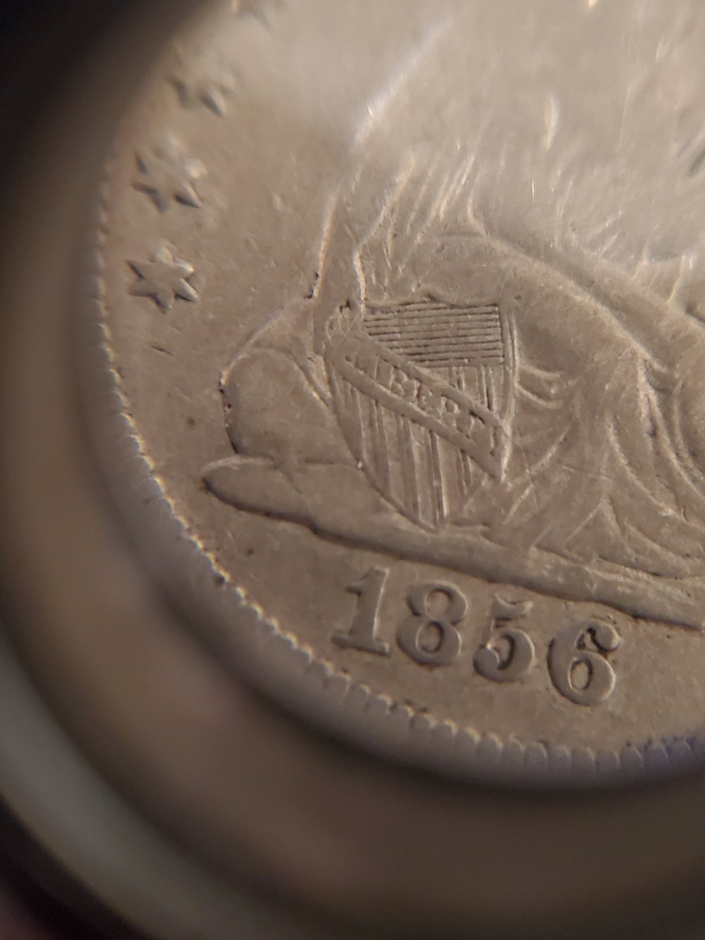 Machine-Doubling-On-The-Stars?---1856-O-Liberty-Seated-Quarter