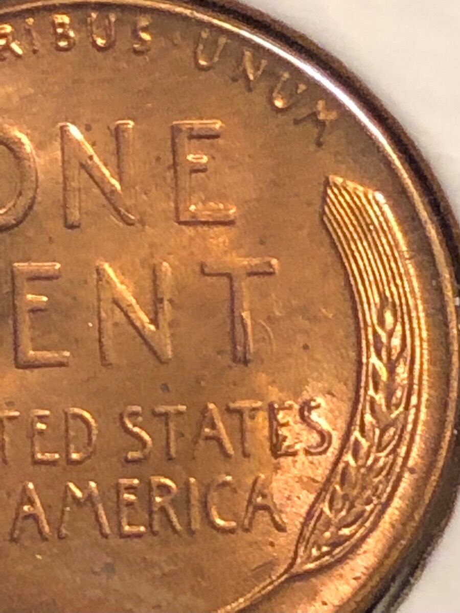 57-Wheatie-Large-Die-Crack?-Or-Break?across-Lincoln's-Head.
