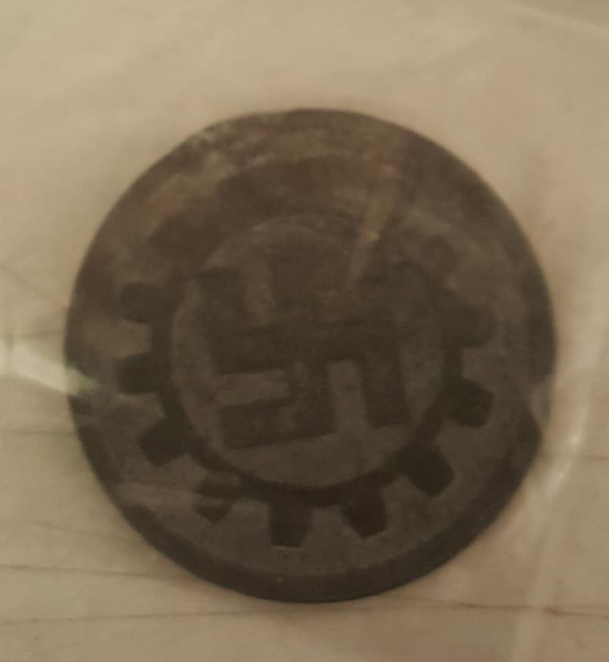 Nazi-Token-Of-Some-Sort?-Id:-20-Pfennig-Daf