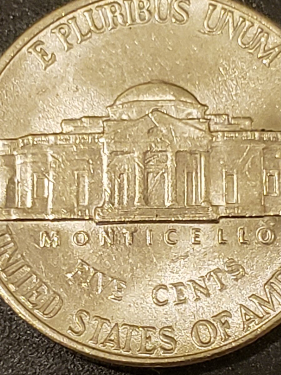 2000-D-Jefferson-Nickel-Reverse-Struck-Through/Grease-Or-PSD?