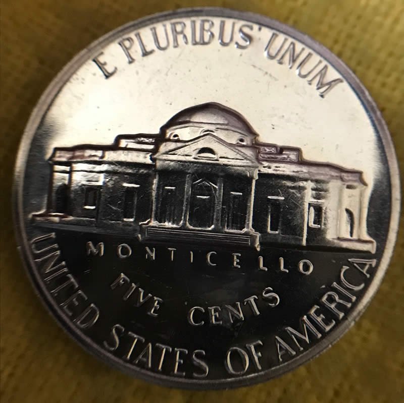 Extreme-Thickness-Shown-On-1969-S-Proof-Jefferson-Nickel