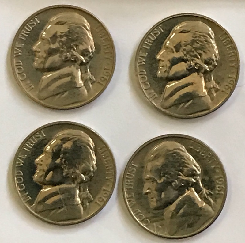 1961-Proof-Jefferson-Nickels-Strong-Separations-And-Doubling