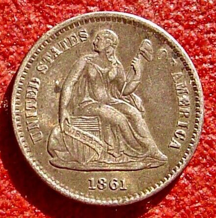 1861-Half-Dime-For-Grading