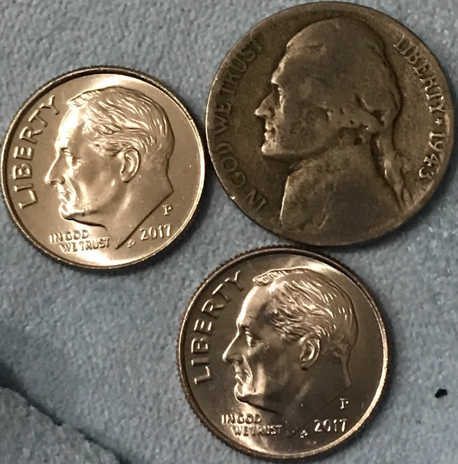 Cool-Change-Find-Tonight-2-Dimes-2017-P-And-A-War-Nickel!