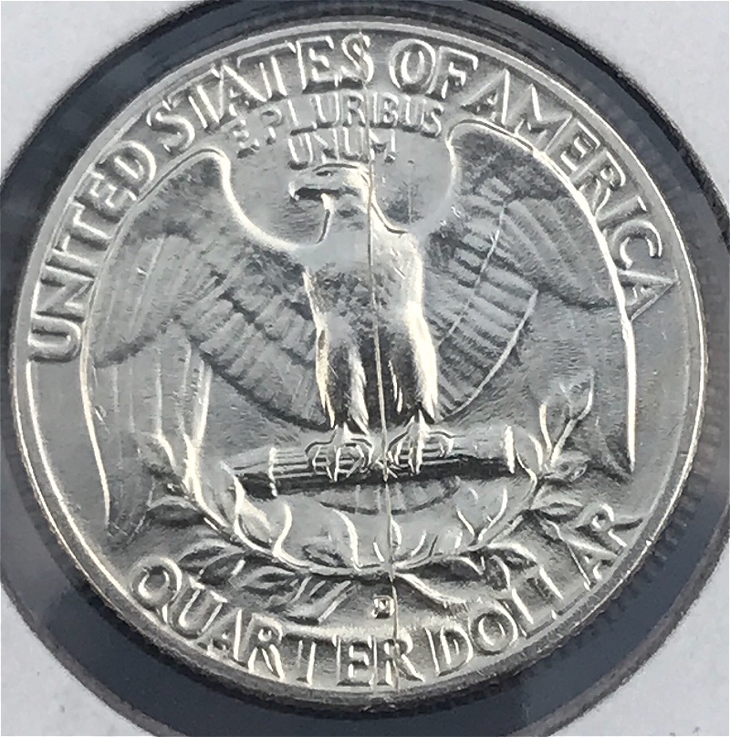 Awesome-Bisecting-Die-Crack-On-A-BU-1957-D-Washington!