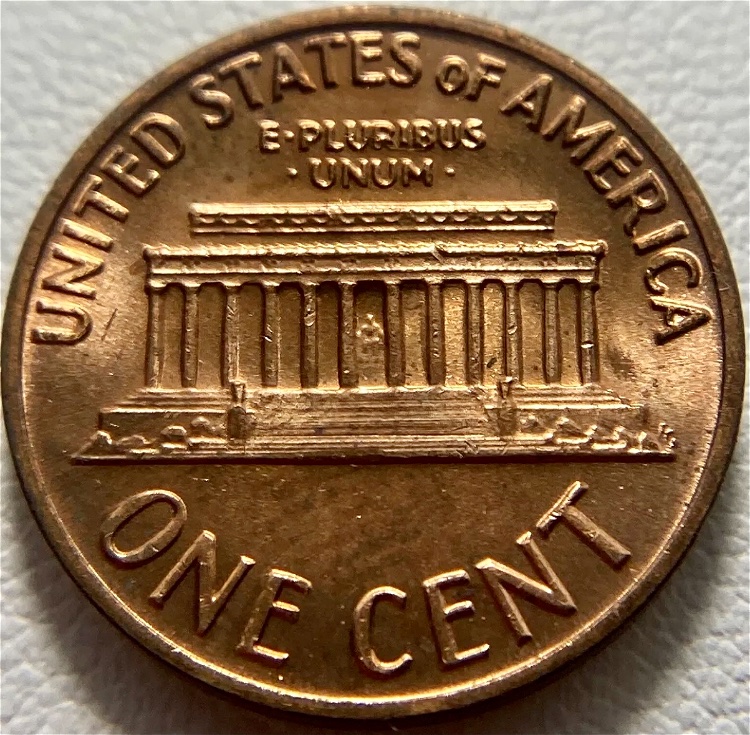 Lincoln-Memorial-Cent-Late-Stage-Brockage-A-Nice-Red-One!