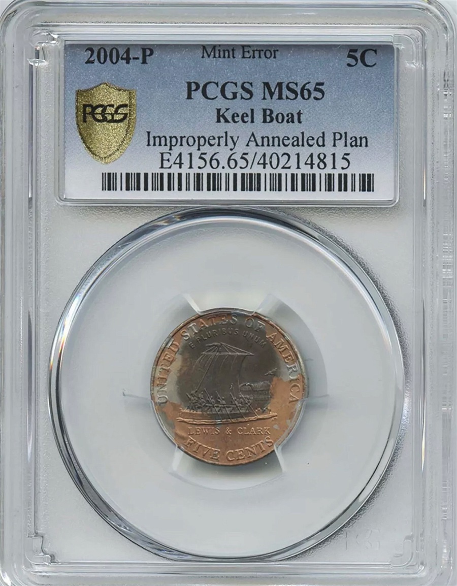 2004-P-Keel-Boat-Jefferson-Nickel-With-Major-Improper-Annealing