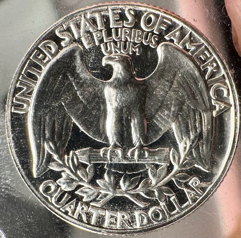 1957-Proof-Washington-Quarter-For-Grade.