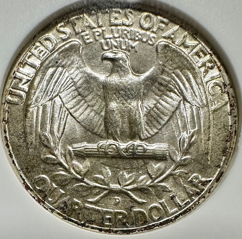 1949-D-Washington-Quarter-D/S-FS-601.-Old-ANACS-Holder