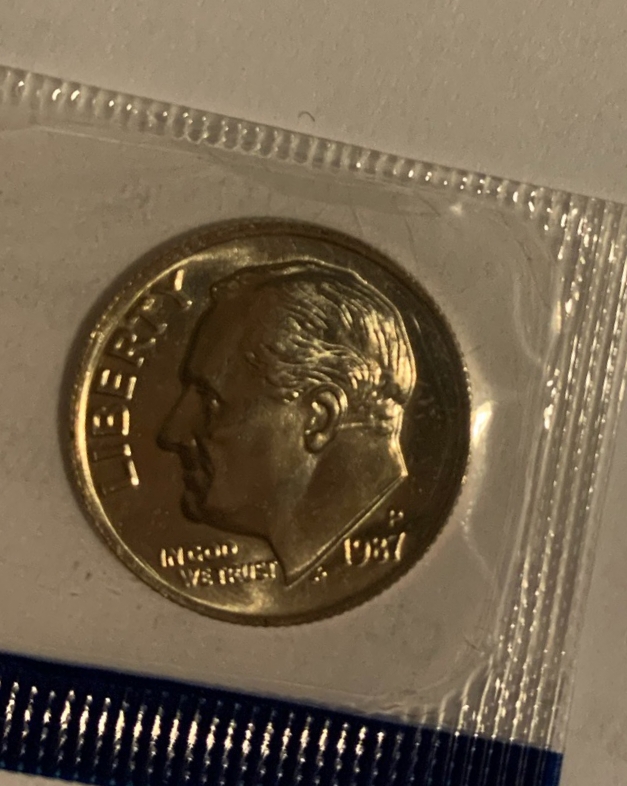 1987-P-Roosevelt-Dime-In-Mint-Packaging