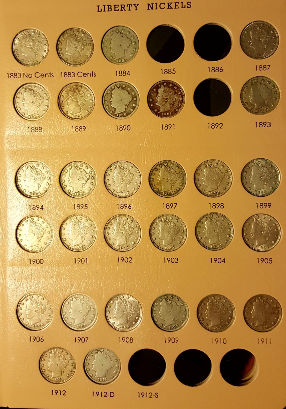 Liberty-Head-Nickel-Dansco-Album