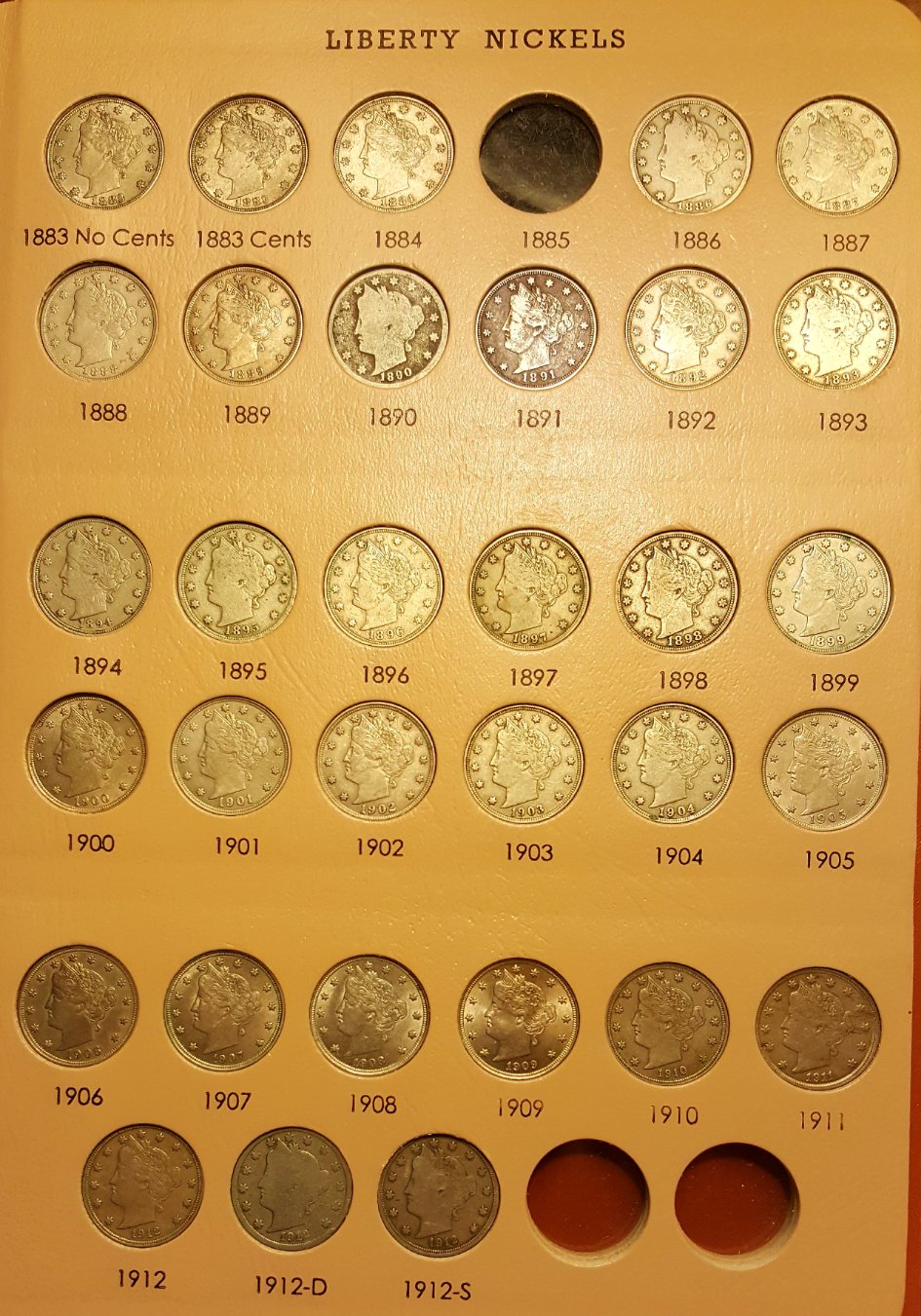 Liberty-Head-Nickel-Dansco-Album