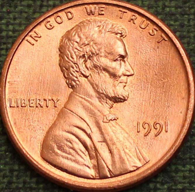 1991-Lincoln-Memorial-Cent