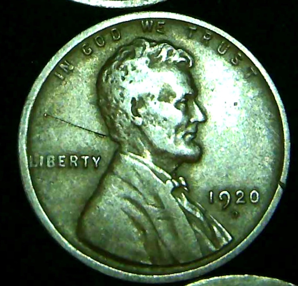 1920-D-Lincoln-Wheat-Ears-Cent-Wt.-2.95g-?