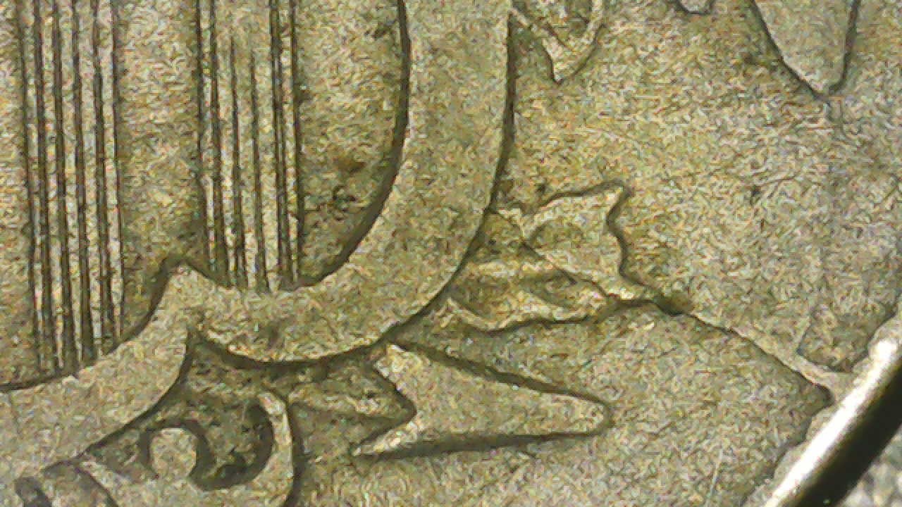 1867-Shield-Nickel.-Several-Die-Cracks.