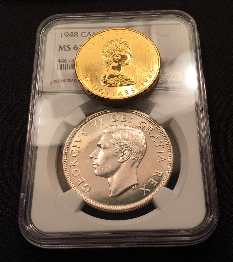 1948-Canada-Dollar,-NGC-MS-62---Subjectivity-&-Price-Question