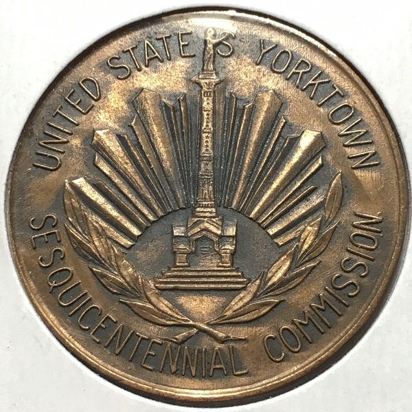 1931-Battle-Of-Yorktown-Surrender-Sesquicentennial-Commemorative-Medal