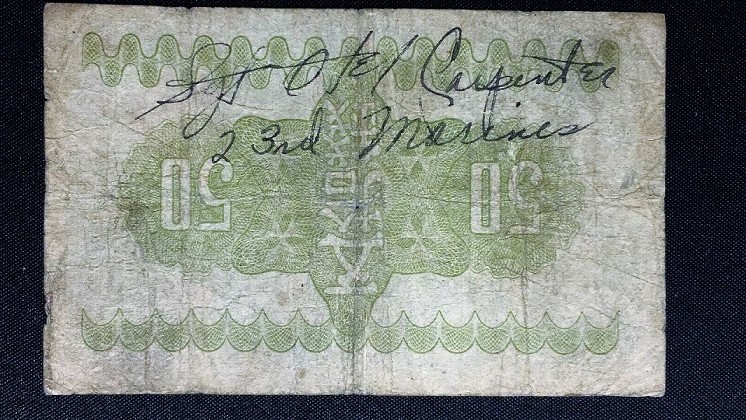 Cool-Short-Snorter-From-Just-Past-Post-WWII,-Lots-Of-Signatures!