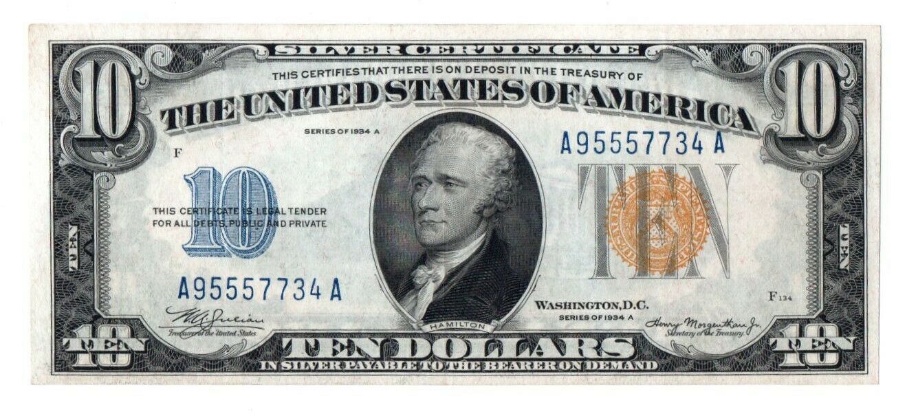 Grade-Please.-1934-A-US-$10-North-Africa-Yellow-Seal-Emergency-Issue
