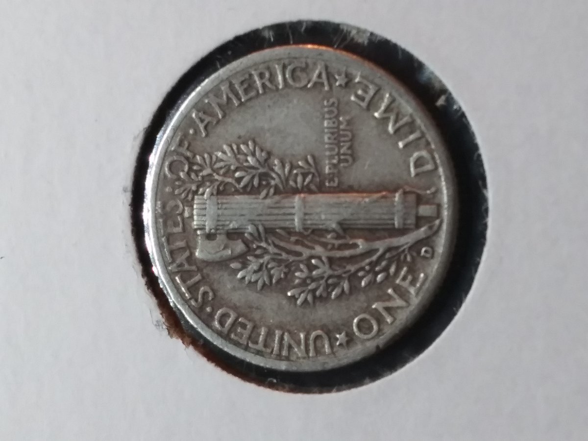 1942-D-Mercury-Dime,-G-In-America