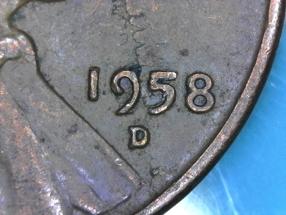1958-D-Wheat-Penny---Lamination-Error?