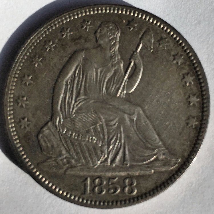 1858-P-Seated-Liberty-Half-For-Grading-Opinions