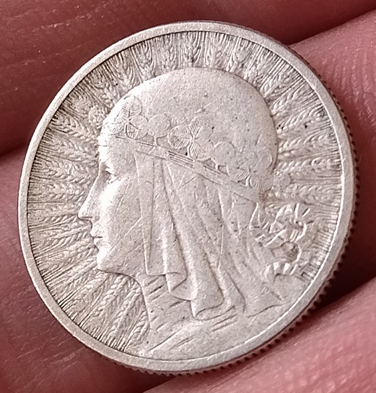 Silver-2-Zloty-1933-Poland---Low-Weight