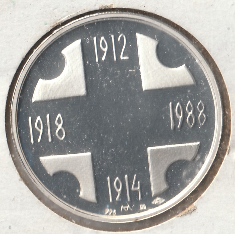 Unique-Silver-Proof?--Yugoslavia?-Id:-1988-Comemorative-Medal-Of-Živojin-Mišic