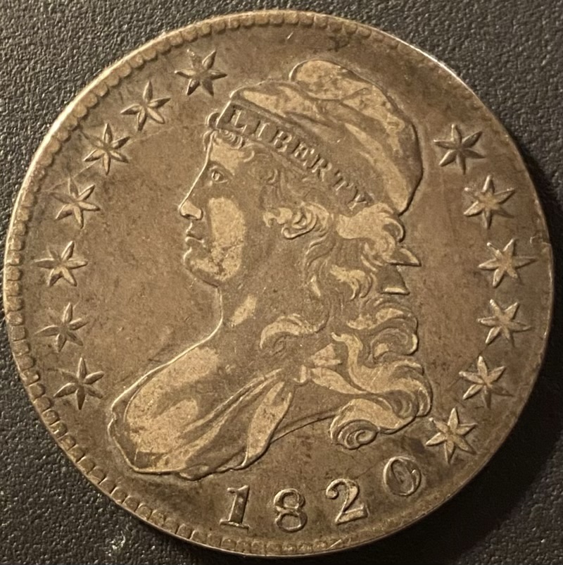 1820-Capped-Bust-Half--Large-Date-Square-Base-Knob-2