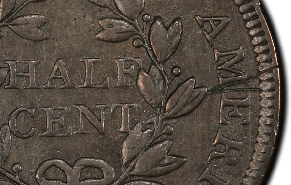 1802/0-Half-Cent-C-2-Reverse-Of-1802