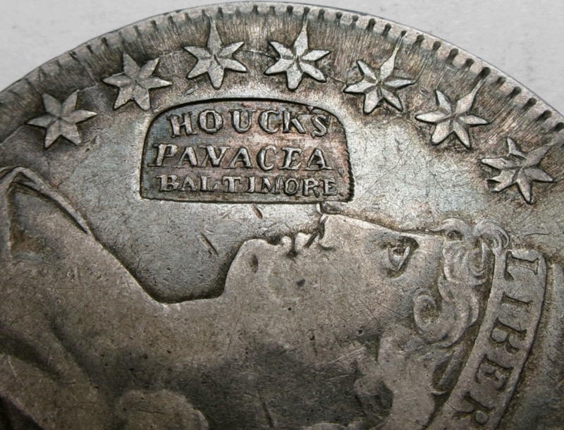 1808-Capped-Bust-Half-C/S-Houck's-Panacea