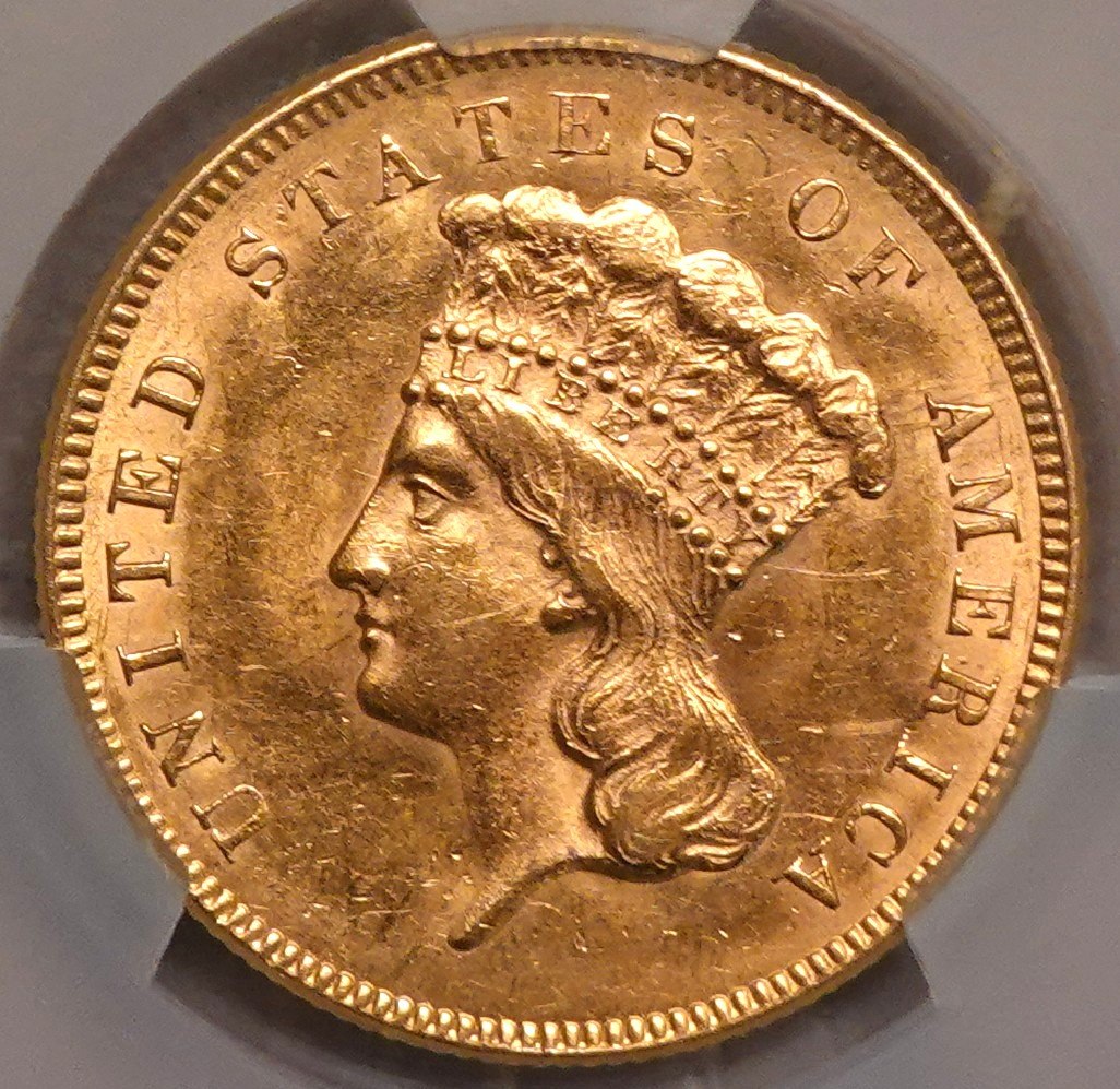 1855-Three-Dollar-Gold-Ngc-And-CAC-Vs-You