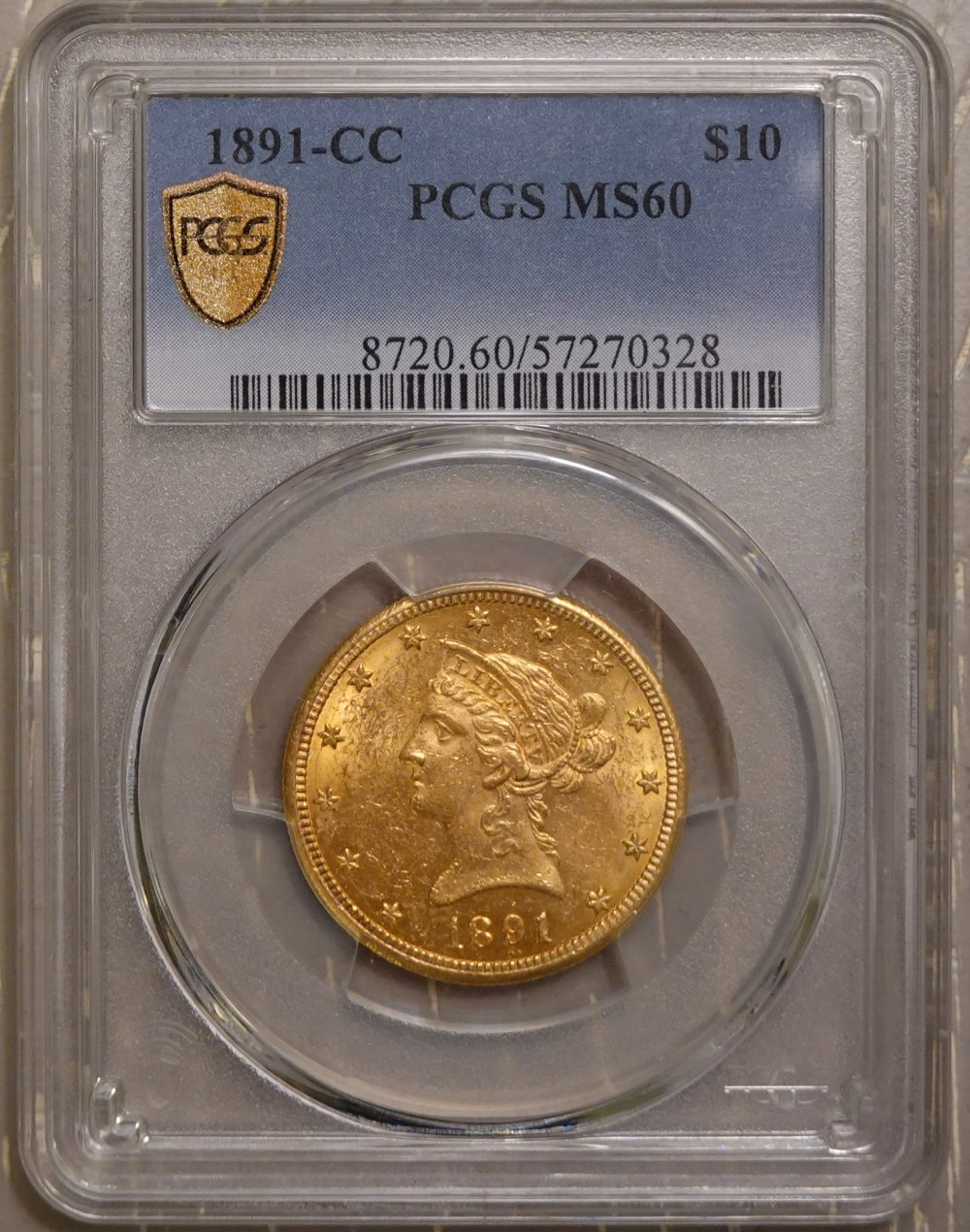 1891-CC-Coronet-Eagle-PCGS-Vs.-You