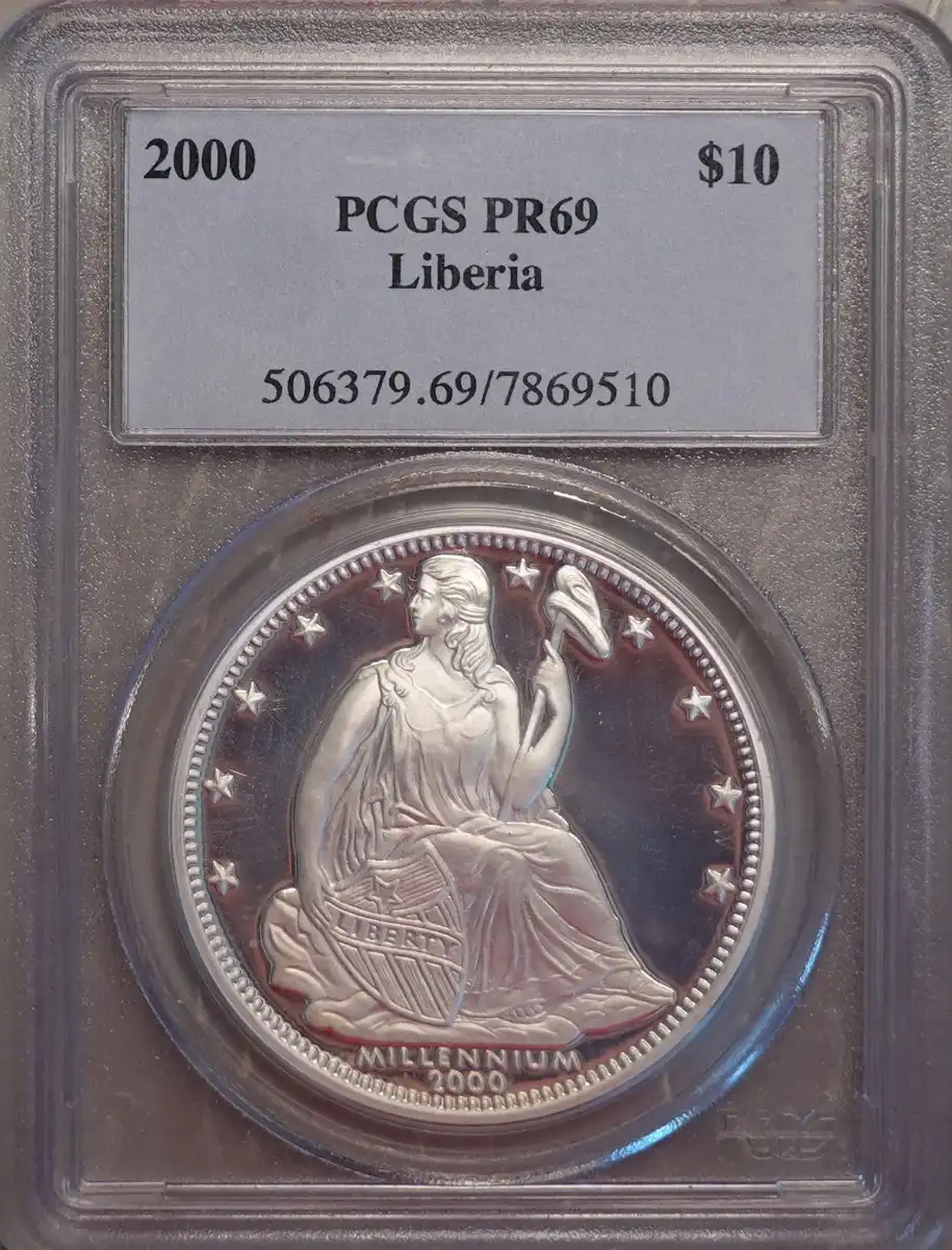 Seated-Liberty-Liberian-$10-Bullion-Coin?