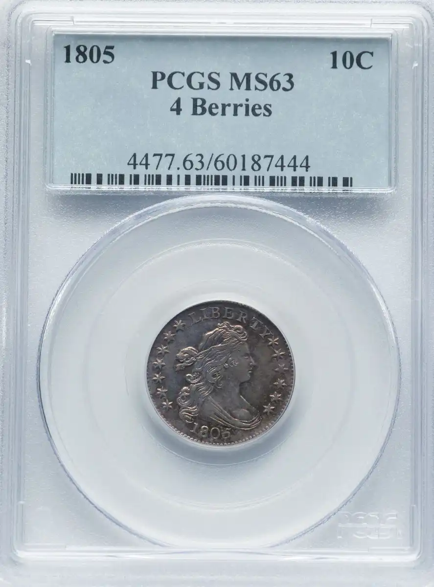 1805-4-Berries-Draped-Bust-Dime-You-Vs-PCGS