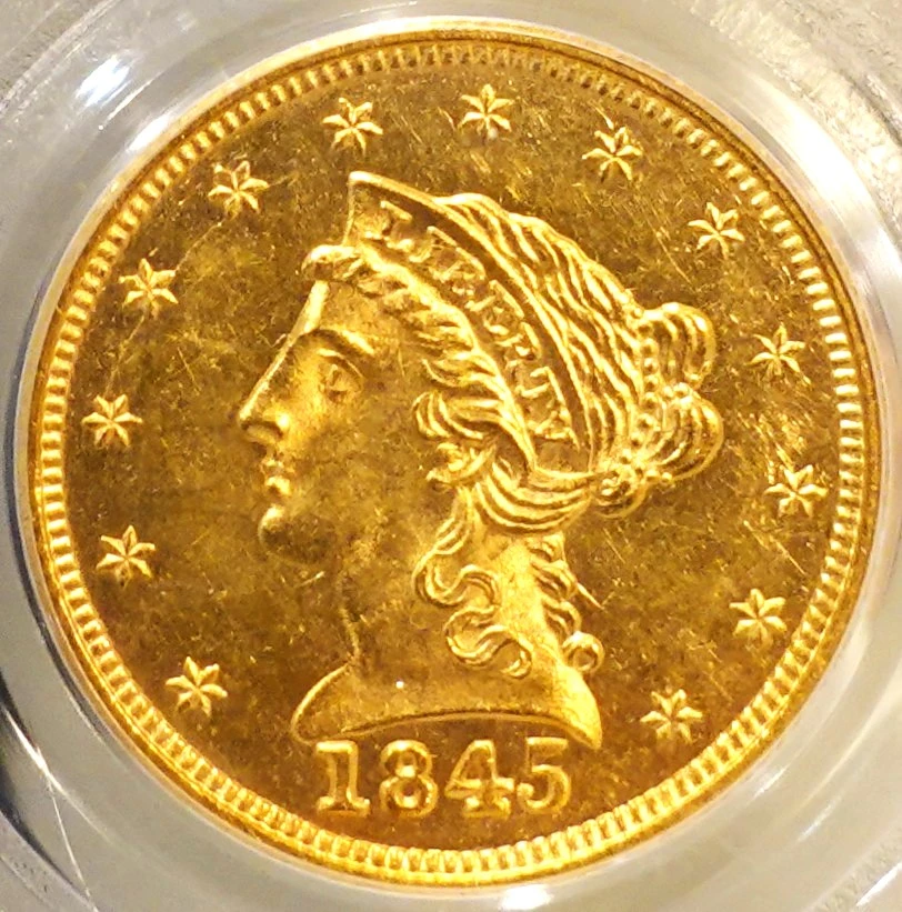 1845-Coronet-Quarter-Eagle-You-Vs-PCGS