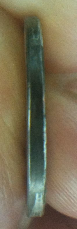 1974-Steel-Penny-W/-Bronze-Plate?