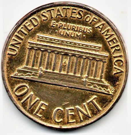 1974-Steel-Penny-W/-Bronze-Plate?