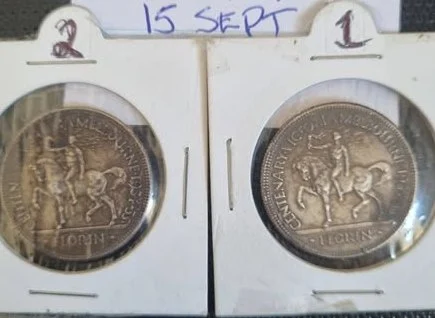 1934/35-Centenary-Florins.real-Or-Fake