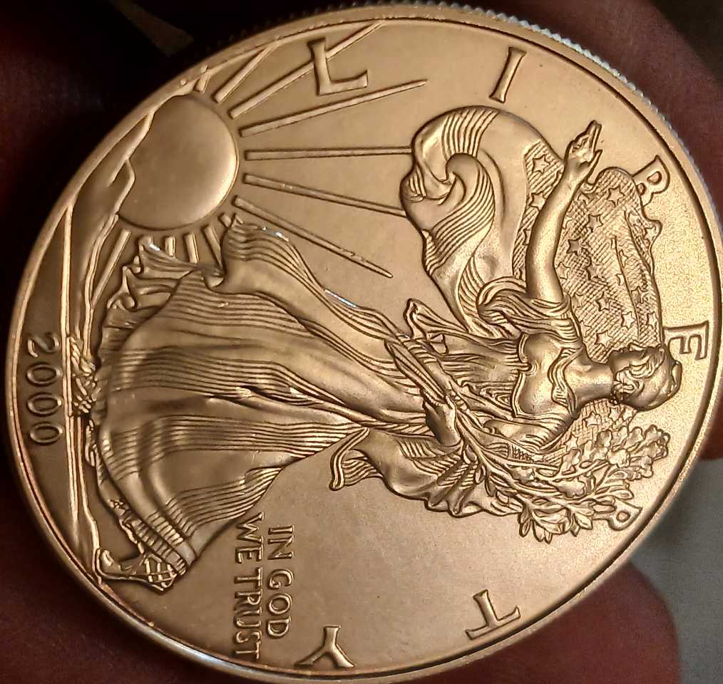 Silver-Eagle-2000-Dent-On-T