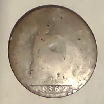 Very-Worn-Coin-From-1862