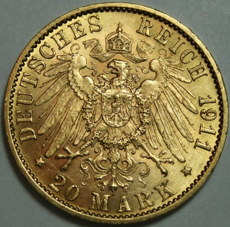 20-Mark-Hessen-Germany-1911