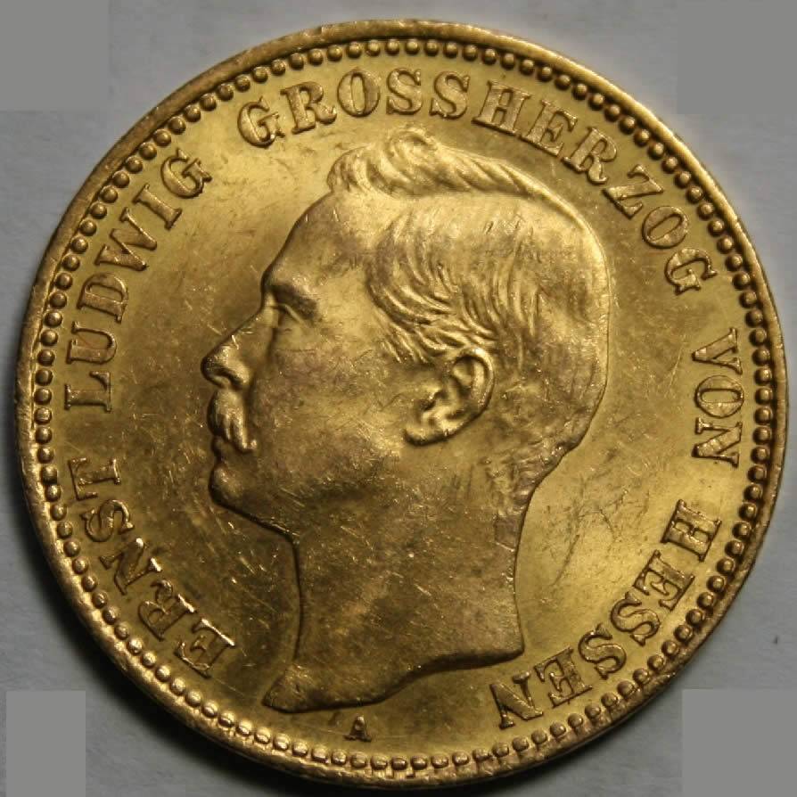 20-Mark-Hessen-Germany-1911